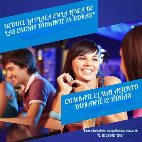 Vista 3 de TheraBreath Pasta de dientes para encías saludables, combate el mal aliento durante 12 horas, con fluoruro de estaño para protección contra