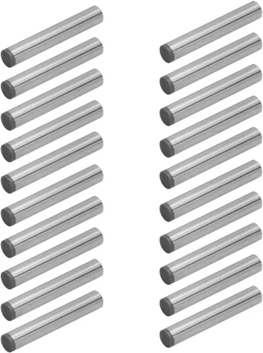 Vista 9 de POWERTEC 71474 Pasadores de acero endurecido de 1/2 pulgada, tratados térmicamente y con forma precisa para una alineación precisa, paquete de 4