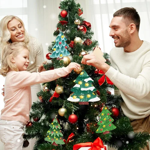 Vista 23 de Adornos de Letras de Madera PAPÁ para Pintar de 7 Pulgadas, Tamaño Grande, Recorte de Papi de Madera para el Día del Padre, DIY en Blanco, Madera