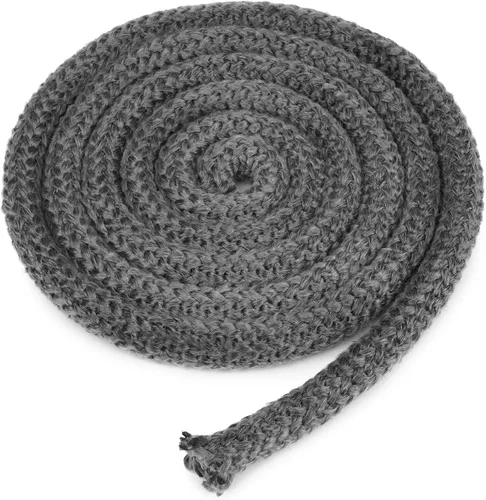 Vista 10 de Stanbroil Junta para estufa de leña, sello de cuerda de fibra de vidrio impregnado de grafito de 1/2 x 84 pulgadas, kits de repuesto de cuerda