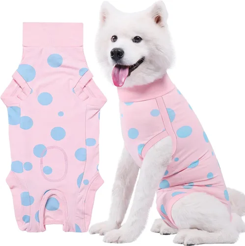X-Lager - Traje de recuperación para perros, esterilización femenina, traje profesional de cirugía para perros, para después de la esterilización,