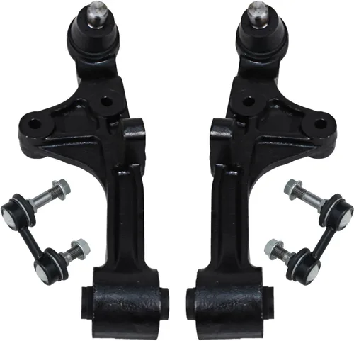 Vista 163 de Detroit Axle - 4 brazos de control traseros para Ford C-Max Focus Mazda 3 5 Volvo C30 C70 S40 V50, 4 brazos de control superior e inferior