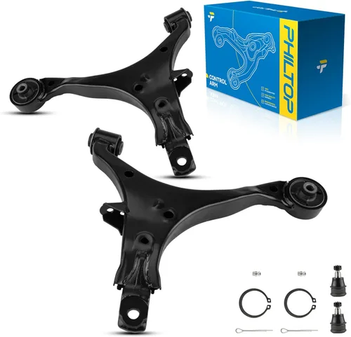 Vista 214 de PHILTOP Brazos de control superiores delanteros de elevación de 2-4 pulgadas para Tundra 2000 2001 2002 2003 2004 2006, kit de suspensión de 2 piezas