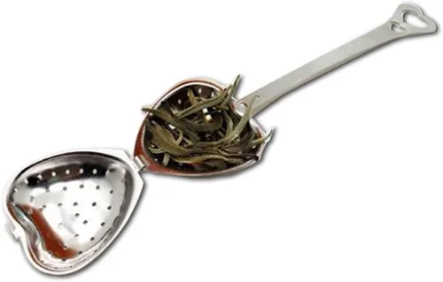 Vista 9 de 10pcs filtro de té colador de té herramienta de té infusor de té colador en forma de corazón infusor de té