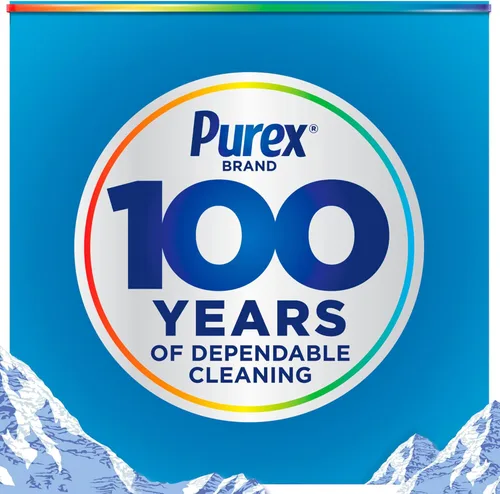 Vista 8 de Purex Detergente Líquido para Ropa 4 en 1, Mountain Breeze, 82.5 oz, 165 Cargas, Detergente para Ropa Ultra Concentrado, Ilumina y Blanquea