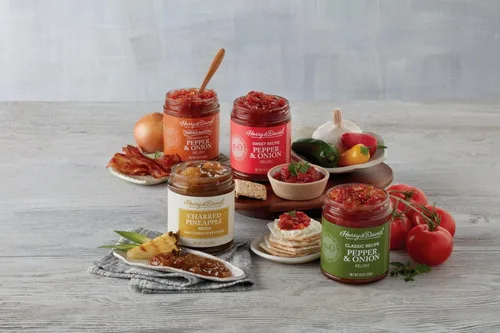 Vista 2 de Harry & David Receta clásica de condimento de pimienta y cebolla, condimento a base de plantas, condimento de hamburguesas y perritos calientes