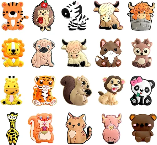 Vista 11 de 20 piezas de protectores para puntas de agujas de tejer con lindos animales, protectores para agujas de tejer, tamaño US 2.5-13 (3mm-9mm)