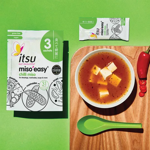 Vista 4 de Itsu Miso'Easy Chilli Miso 2.12 oz (paquete de 12)