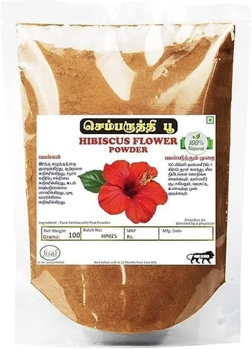 MM Hibiscus Flower Powder, for Face | Pure & Natural,Ideal for Hair Mask and Face Pack- 100 G