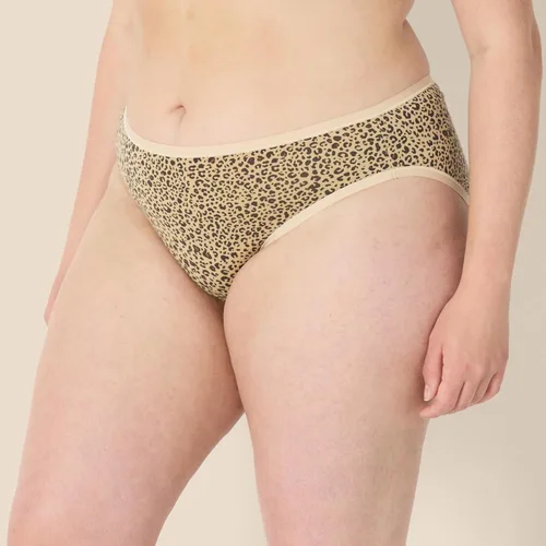 Vista 5 de Tienda Essentials - Pantis de algodón estilo bikini para mujer, paquete múltiple (disponibles en tallas extragrandes)
