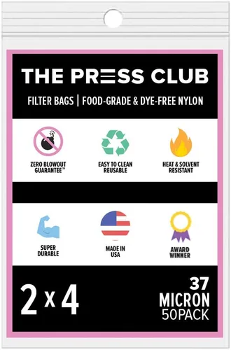 Vista 4 de Bolsas de filtro de té de nailon prémium de 15 micras, 2 x 4 pulgadas, paquete de 50