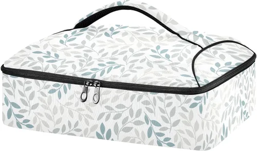Vista 14 de Bolsa térmica de pizza de guepardo negro, bolsa térmica con aislamiento de leopardo, cazuela para utensilios de cocina para alimentos calientes