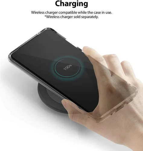 Vista 9 de Ringke Funda Air compatible solo con Galaxy S20 (2020), delgada, flexible, a prueba de golpes, TPU - transparente