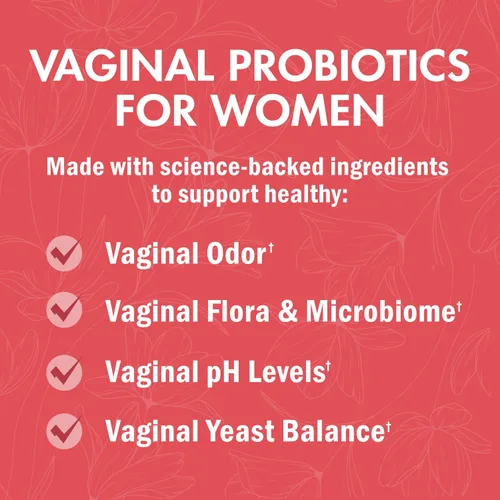 Vista 2 de BioSchwartz Suplemento de probióticos vaginales para mujeres con prebióticos Lactobacillus Crispatus – Apoya la salud de la mujer al promover un