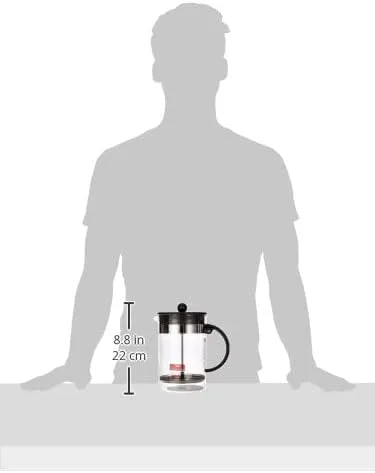 Vista 7 de Bodum Bistro Nouveau French Press Cafetera eléctrica 12Copa 51-ounce