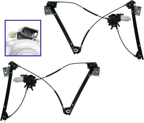 Vista 59 de TRQ Conjunto de motor y regulador de elevalunas eléctrico delantero compatible con Honda Accord 2018-2020