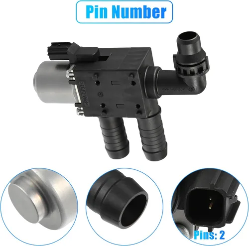 Vista 7 de X AUTOHAUX CV61-8C605-TD Válvula solenoide de control del calentador del motor para Ford Escape 2013-2019 para Ford Transit Connect 2014-2018
