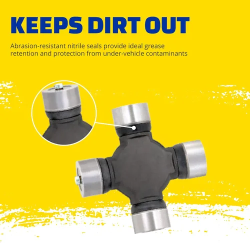 Vista 6 de MOOG 377 Junta universal engrasable de gran resistencia para Jeep Wrangler