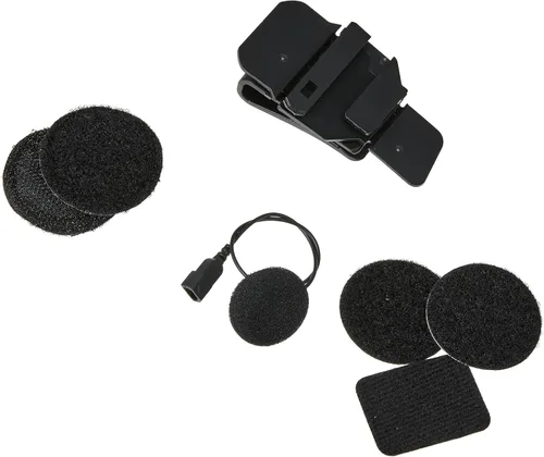 Vista 6 de Cardo PACKTALK Edge - Equipo de comunicación por Bluetooth para motocicleta con intercomunicador - Paquete doble & kit de casco unisex adulto