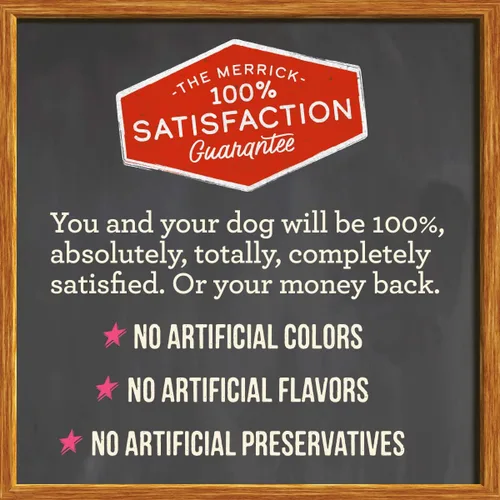 Vista 7 de Merrick Lil' Plates - Golosinas para perros pequeños sin granos, golosinas de entrenamiento naturales para perros pequeños, receta de salmón