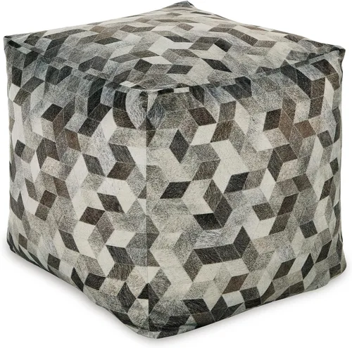 Vista 7 de Ashley Furniture Signature Design – puf Absalom – otomana cómoda con apoya pies, natural