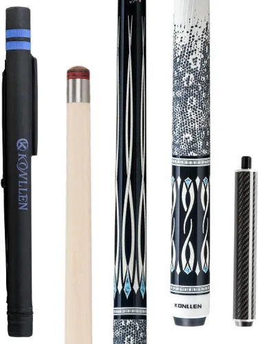 Vista 13 de KONLLEN Maple Pool Cue Stick – Low Deflection Performance Billiard Cue for Adults, Professional Play