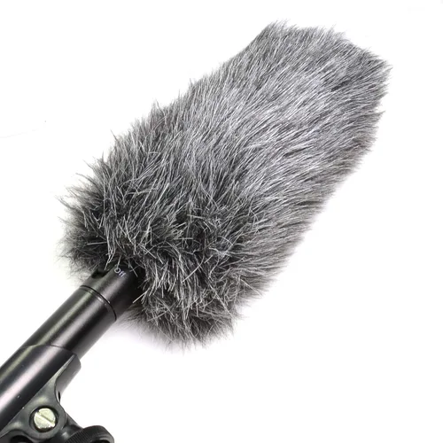 Vista 3 de Micrófono DeadCat para Rode VideoMic GO Micrófono en cámara, cubierta de protección de bloqueador de parabrisas Micrófono peludo DeadCat para Rode