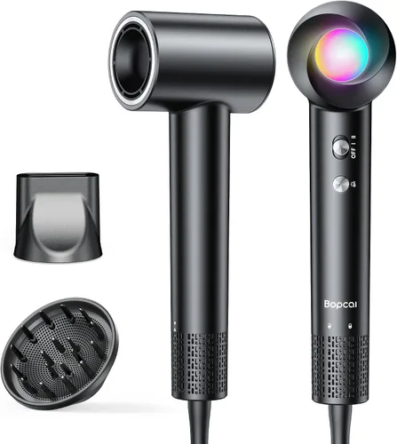 Secador de pelo iónico con difusor y concentrador