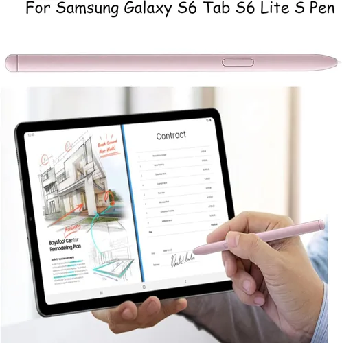 Vista 5 de Paquete de 2 Galaxy Tab S6 Lite S Pen para Samsung Galaxy Tab S6 Lite S Pen , Galaxy Tab S6 Lite - Lápiz capacitivo de repuesto para Galaxy Tab S6