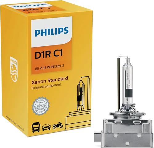 Philips Automotive Lighting D1R - Bombilla de xenón HID auténtica para faros delanteros con luz blanca intensa de 4200 K, se adapta a determinadas