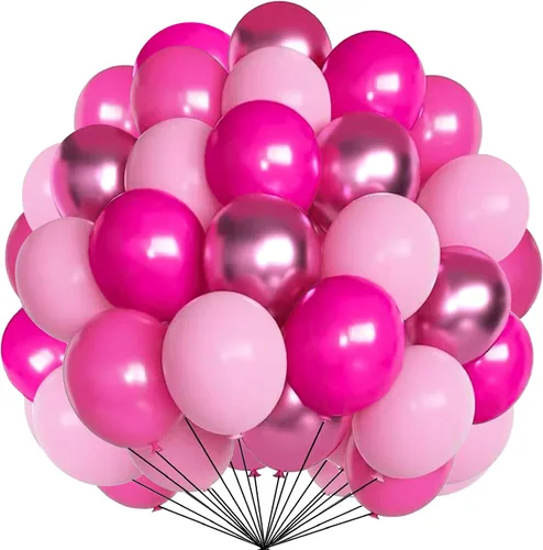 Vista 44 de Firomi - Globos negros de fiesta de 12 pulgadas, paquete de 100 unidades A05-negro
