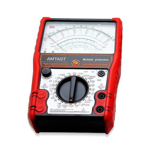 Vista 7 de Probador multímetro digital portátil multímetro para aplicaciones eléctricas, multímetro inteligente mide voltaje, corriente, resistencia