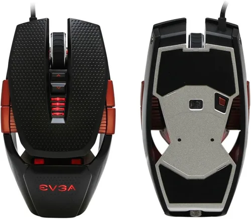 Vista 5 de EVGA TORQ X10 901-X1-1103-KR Ratón láser con cable personalizable/8200 DPI/5 perfiles/9 botones/ambidiestro (renovado)