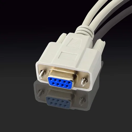 Vista 4 de PNGKNYOCN Cable divisor DB9 Y de 11.8 in DB9 9 Pin 1 hembra ale a 2 macho Rs232 Serial Splitter Adaptador recto Cable YOUCHENG para conectar varios