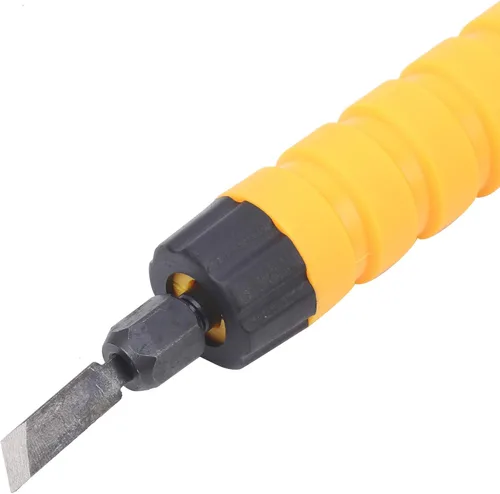 Vista 6 de Juegos de máquinas de tallado de madera, cinceles eléctricos de mano de llave, herramientas eléctricas para tallar madera, cincel eléctrico de mano