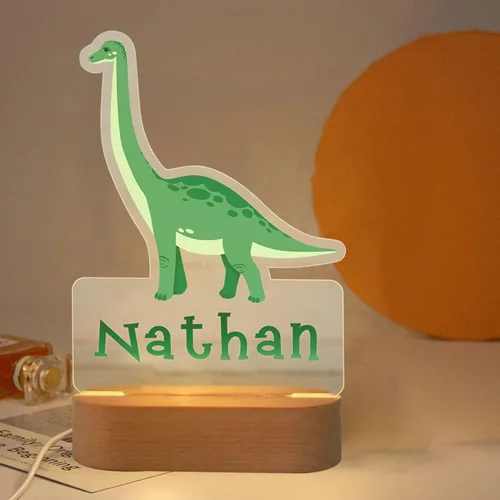 Vista 16 de Luz nocturna de león personalizada Lámpara de noche de león Luces para niños Dormitorios infantiles Decoración de guardería de león