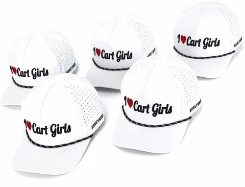 Vista 4 de Golf I Heart Cart Girls Performance Rope Hat