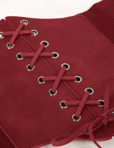 Vista 4 de Grace Karin - cinturón con cordones, corsé con lazos, cinturón de cintura elástico