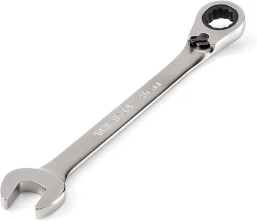 Vista 12 de TEKTON Llave combinada de trinquete reversible de 1 pulgada de 12 puntos WRC23325