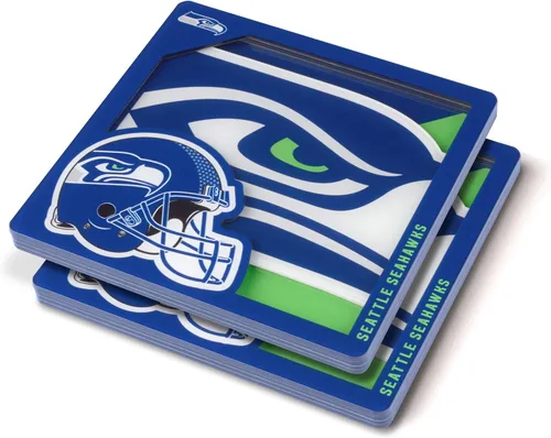 Vista 20 de YouTheFan NFL - Posavasos de la serie de logotipos en 3D