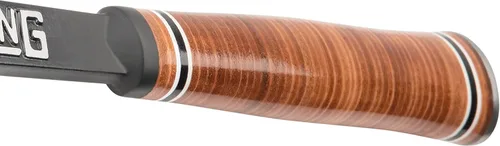 Vista 4 de Estwing Serie Ultra - Martillo de carpintero de 15 oz con garra de rasgadura, cara lisa y empuñadura de cuero genuino - E15S