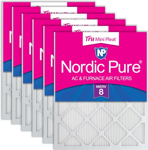 Vista 38 de Filtro de horno de aire acondicionado, caja de 6, de Nordic Pure Merv 12., 18x30x1M12-6