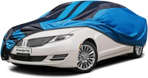 Vista 61 de Kaugung Funda impermeable para automóvil BMW Serie 3 (1999-2025), cubierta exterior completa para automóviles, ligera, resistente al sol, UV