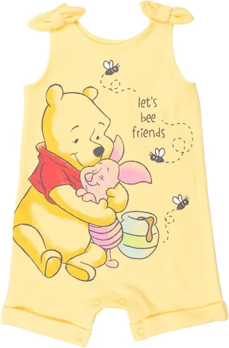 Vista 3 de Disney Minnie Mouse Simba Winnie the Pooh - Mameluco y diadema para niñas recién nacidas a niños pequeños