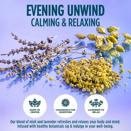 Vista 5 de BrightLeaf Regenerative Organic Sparkling Chamomile Lavender Tea – Cero azúcar y cero calorías – Bebida de té verde orgánico – Ingredientes que