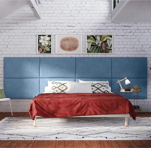 Vista 74 de Jaxx Panelist - Cabecero acolchado moderno, juego de 4 paneles para montar en la pared (cada uno de 11.25 x 38 pulgadas), tamaño King