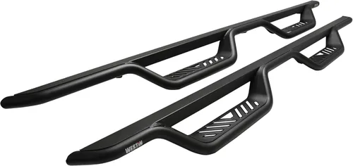 Vista 22 de Westin 23-4085 E-Series 3 Nerf Step Bars se adapta a Ram 1500 Crew Cab 2019-2023 (Excl. Ram 1500 Classic), color negro, 1 par