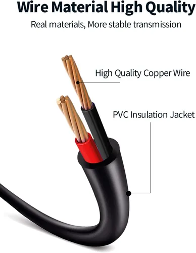 Vista 5 de Tonton Power Extension Cable 33ft 10M 2.1mm x 5.5mm Compatible with 12V DC Adapter Cord for CCTV Security Camera IP Camera Standalone DVR