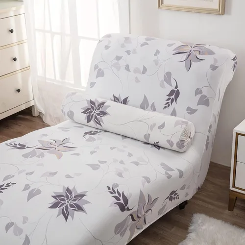 Vista 3 de Funda para tumbona sin brazos, funda elástica estampada para sofá reclinable, fundas elásticas para tumbonas para sala de estar, dormitorio, 13