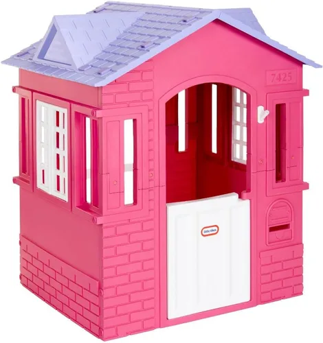 Vista 9 de Little Tikes Cape Cottage Playhouse - Azul Grande